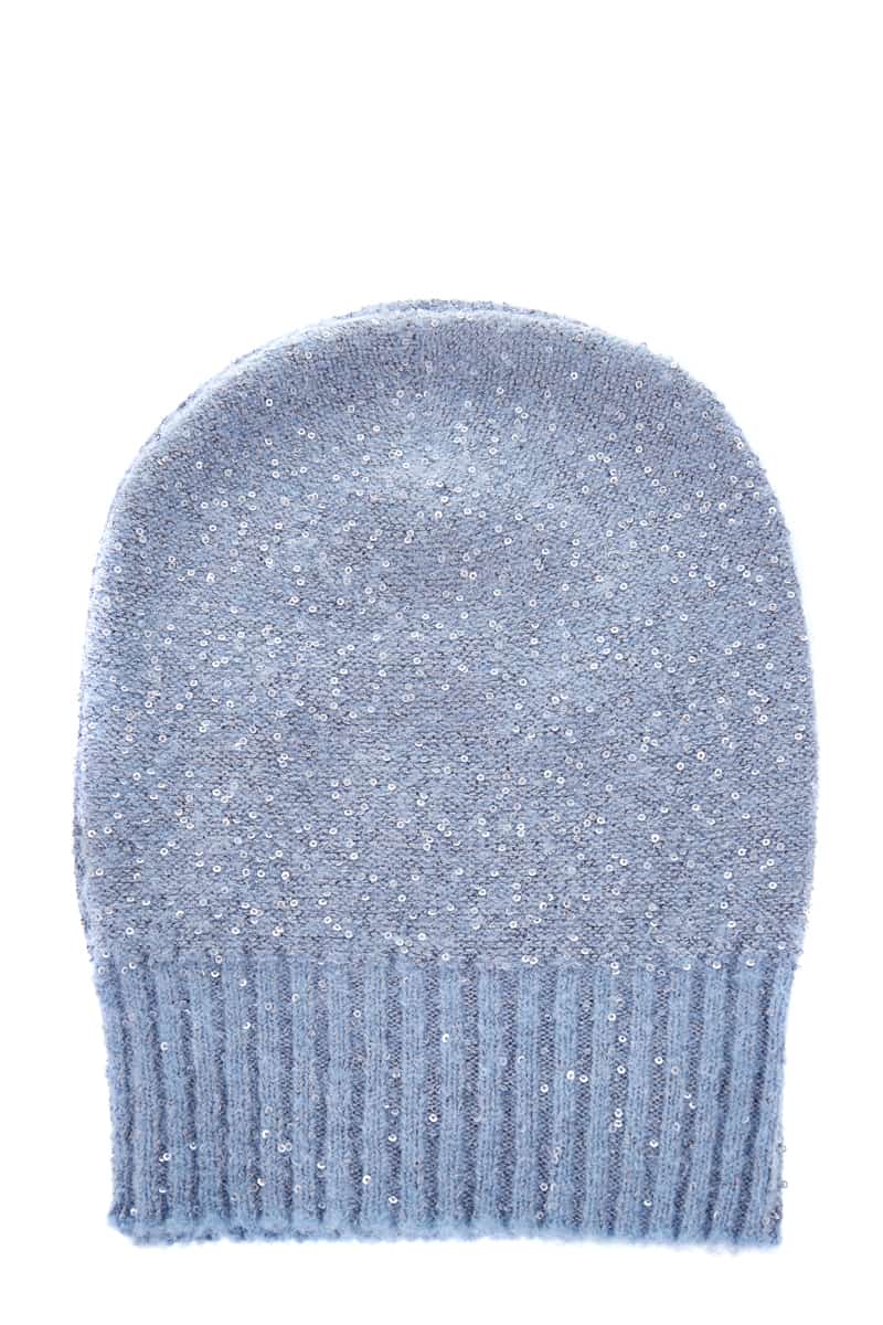Шапка D. Exterior женская голубая