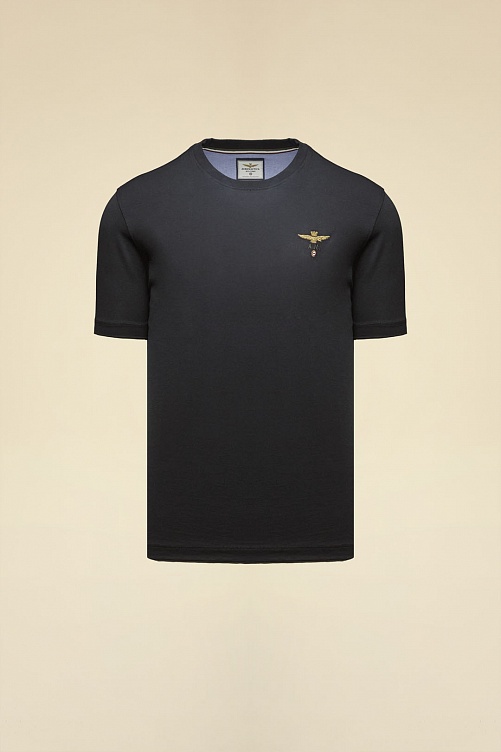 Футболка с круглым вырезом Aeronautica Militare